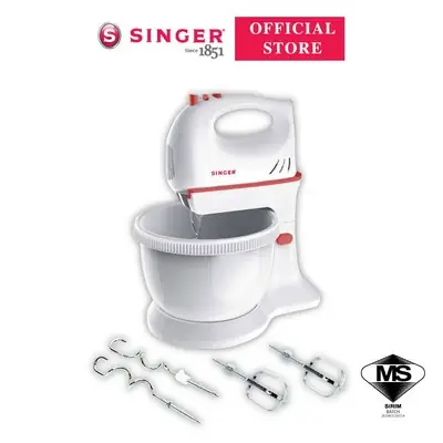 Singer Pengadun Pengacau Adunan Tepung Kek Kuih Professional Stand Mixer SM400