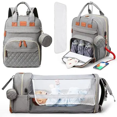 Moms Baby Backpack Baby Gear Moms Baby Othello Series M WN752 Children's Lunch Bag Lunch Bag B