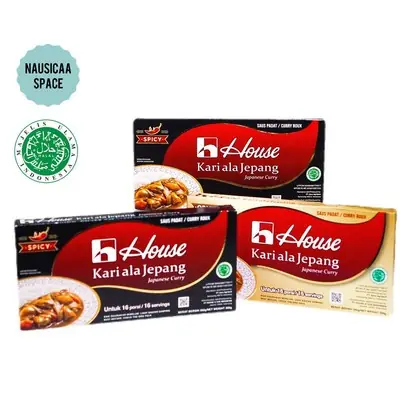 Limited Japan Curry Halal 300g 16 Portion Japanese Style House Kare Ala Je