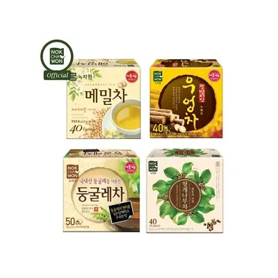 Nokchawon Buckwheat Tea 40T 60g 15g Tea Back Korea Instant Food