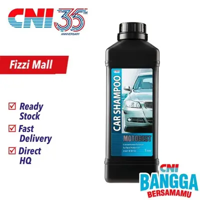 Cni Motobest Car Shampoo 1 Litre Concentrated Wax Excellent Cleaning Anti Redeposition Ph Balanced