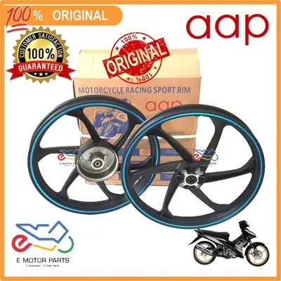 Honda Dash V1 V2 Sport Rim Original Oren Repsol Hitam Matte