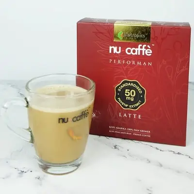 Nu Caffe Tongkat Ali Biotropics 5 Sachets by Biotropics Malaysia Berhad
