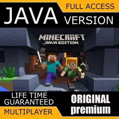 Cheapest Minecraft Java Edition Full Access
