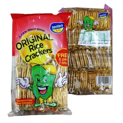 Food Staple Tenten Original Rice Crackers 40s X 85g