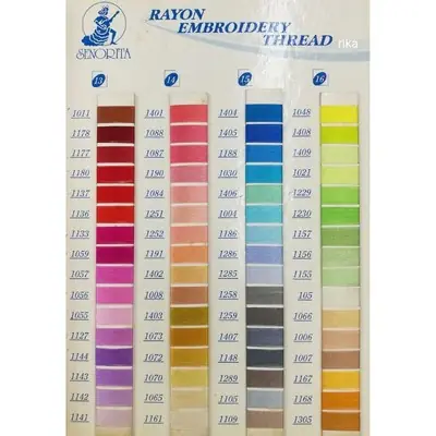 Benang Sulam Senorita 25gm Embroidery Thread