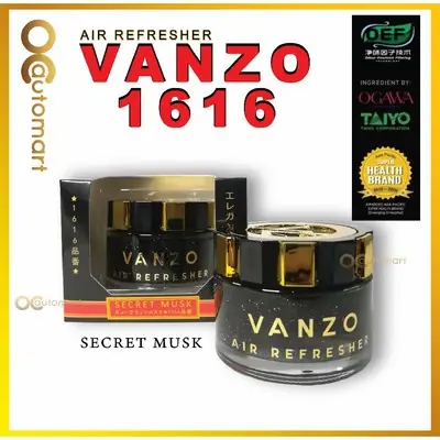 Vanzo Air Freshener Secret Musk 65ml
