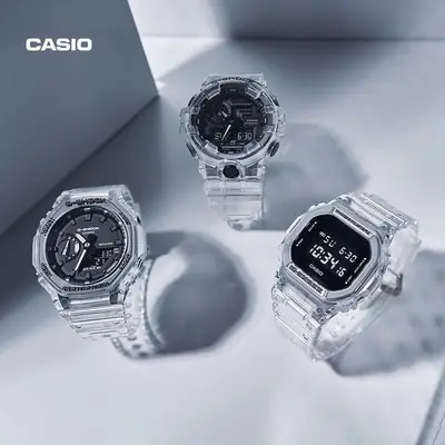 Transparent Watch Hot Viral G Shock gm5600 Women Tali Licin Chinese New Year Edition
