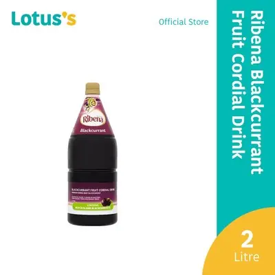 Ribena 200ml X 24 Packs Rtd Blackcurrant Fruit Drink