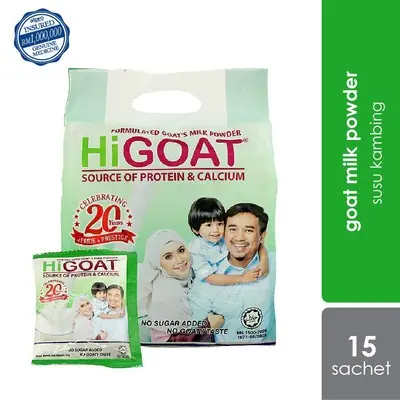 Hi Goat Milk Powder Sumber Protein Kalsium untuk Keluarga
