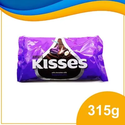 Hersheys Kisses Milk Chocolate with Hazelnuts 315g