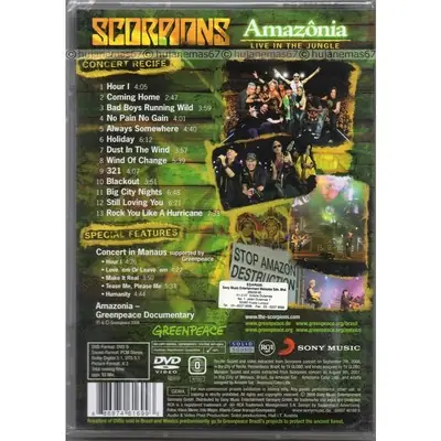 Scorpions Acoustica Live in Lisboa DVD Dts