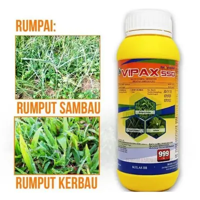 1l Vipax 550 Ametryn 50 Racun Rumput Ametryn 50 Herbicide Racun Susu