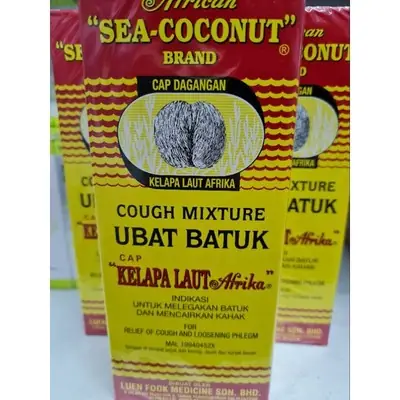Ubat Batuk Cap Kelapa Laut Afrika 177ml