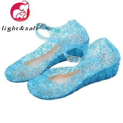 Kids High Heels Shoes Sofia Shoes Frozen Shoes Kasut Tumit Tinggi Budak Khawin
