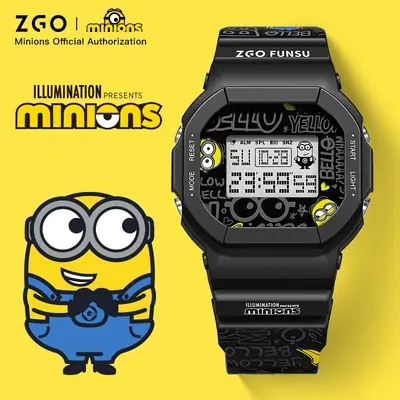 Zgo Watch Lelaki Remaja Sekolah Rendah Sekolah Tinggi Trend Versi Korea Multi Fungsi Waterproof