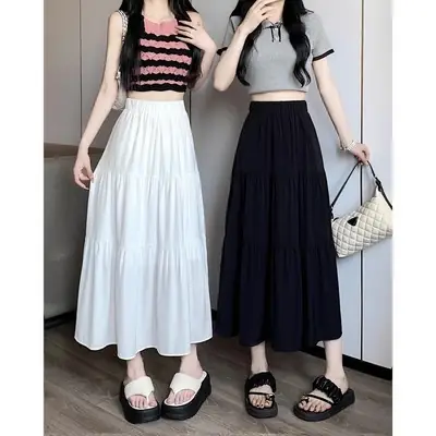 Skirt Dobby Chiffon Korea by Muaz Wholesale Emporium