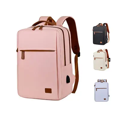 Laptop Backpack Waterproof Backpack USB Charging Backpack Suitable for 14 Inch Laptop Leisure Bag