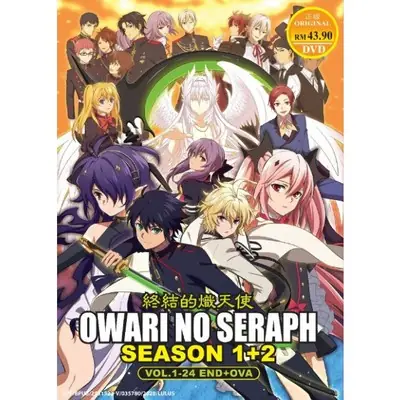 Owari No Seraph Season 12 VOL1 24 Endova DVD Extra Gift