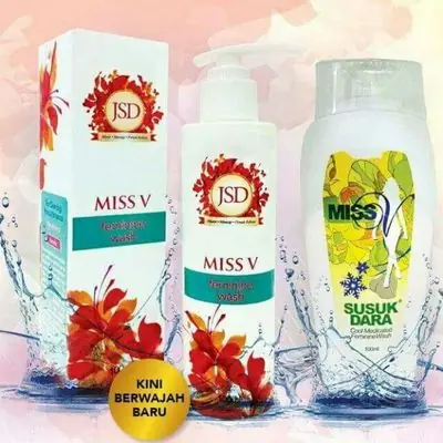 Big Promo Sale 2021 Jsd Feminine Wash Jamu Susuk Dara Pembersih Miss V Wanita Membantu Masalah