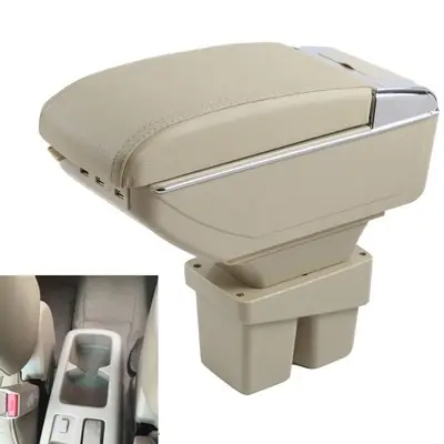 Ready Stock Honda City 03 08 GD8 Adjustable Armrest Box Central Arm Rest