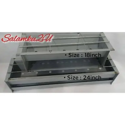 Satay Steel Grill Pembakar Besi Sate