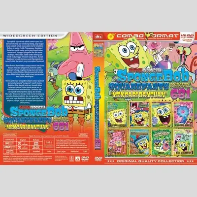 Childrens Cartoon Spongebob Squarepants DVD Disc CD 154 Complete Works Mandarin Pronunciation