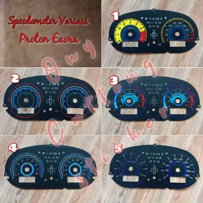 Car Accessories Proton Exora R Meter Plate Meter Cluster Model Cfe Turbo