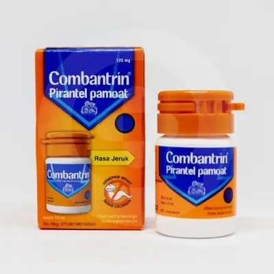 Combantrin Syrup 10ml Orange Flavor Combantrin Syrup 10ml Rasa Jeruk