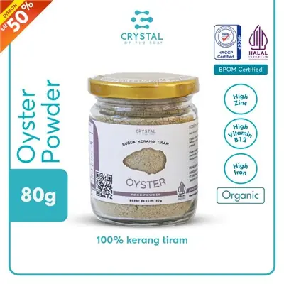 Original Crystal of the Sea Set of 3 Jar 20gr White Anchovy Brown Anchovy Shrimp Powder