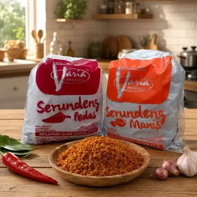 Realpict Serundeng Srundeng Varia Solo Sweet 250 Gr Typical Solo