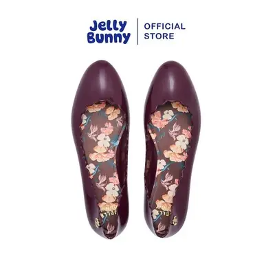 Jelly Bunny Sophie in Love Dark Printed Red Women Shoes Kasut Perempuan Kasut Wanita