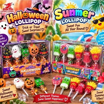 Plum Lollipop Candy 30pcs