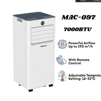 Morgan Portable Air Conditioner 1 Hp Penghawa Dingin Mudah Alih Mac 091 Feather Lite