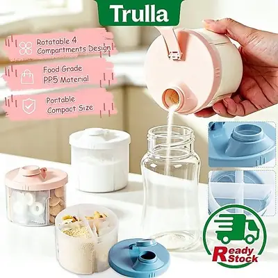 1pc Only Baby Milk Powder Plastic Container Tupperware Storage Case Box Bin Bekas Susu Tepung Bayi