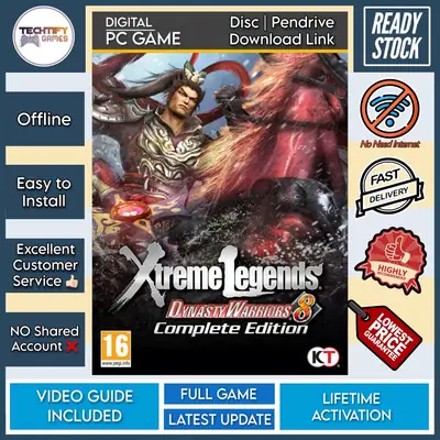 PC Game Dynasty Warriors 8 Xtreme Legends Complete Edition Digital Download