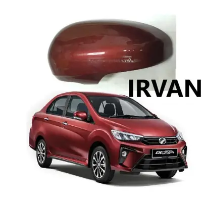Jx Perodua Bezza 13 Side Mirror Cover Painted Red Silver White Black Blue Brown