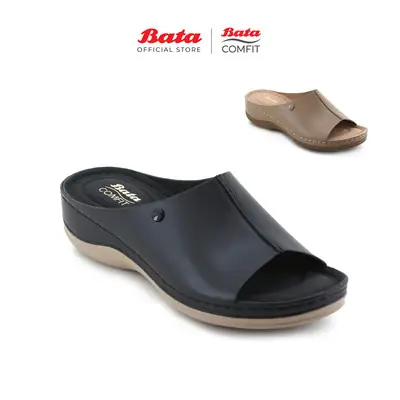 Bata Comfit Women Grey Slip on Sandals 6612519