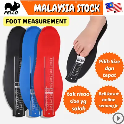 Shoe Size Chart Cara Ukur Saiz Kaki