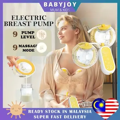 Wearable Handfree Electric Wireless Breast Pump Portable Breastfeeding Pump Strong Suction Pam