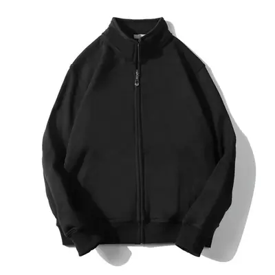 Jaket Perempuan Sweater Women Hoodie Zip Plus Size Baju Sejuk Wanita Plain Casual Long Sleeve