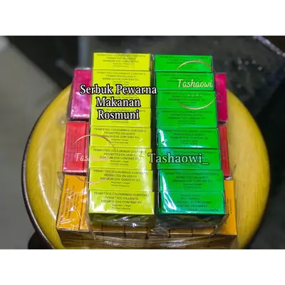 Ready Stock Serbuk Pewarna Makanan 8x 10g