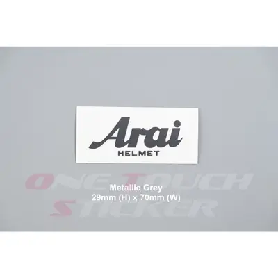 Arai Logo Sticker Decal for RAM2 RAM3 RAM4 RAM5 Vz RAM