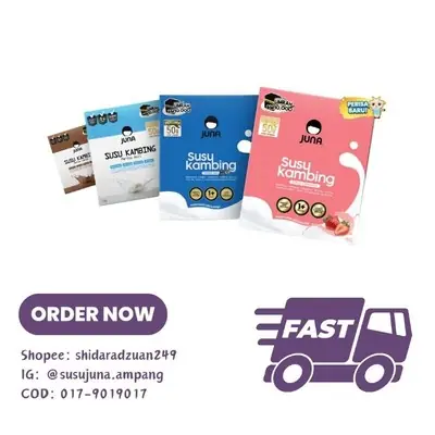 Susu Kambing Juna Premium 100 Original Perisa Coklat 500G50G