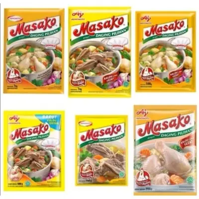 Masako Perisa Ayam Daging 9gram