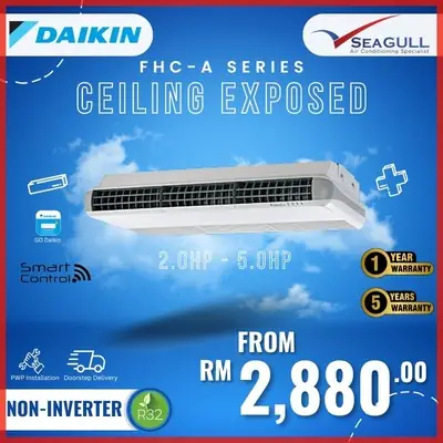 Daikin Ceiling Exposed R32 Non Inverter Fhc a Series Fhc160arc160a