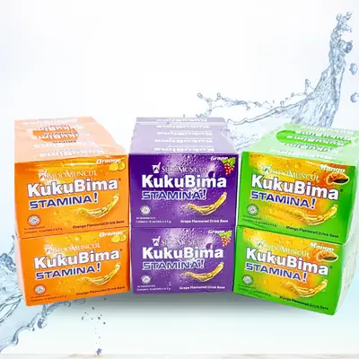Kukubima Anggur 10 Kotak Energy Drinks