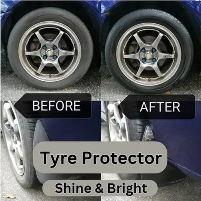 Rain on Autowax Protector Blujay