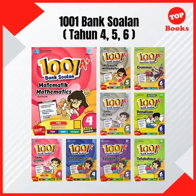 Topbooks Pan Asia Smart 1001 Bank Soalan Matematik Tahun 2 KSSR