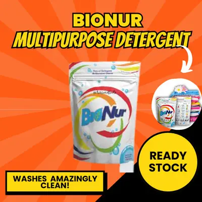 Sabun Baju Bionur Detergent Serbuk Pencuci Serbaguna Sabun Basuh Baju Putih Warna